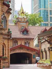 Instantly transported to Northern Europe, the old Shanghai's incredibly beautiful dreamlike garden mansion.