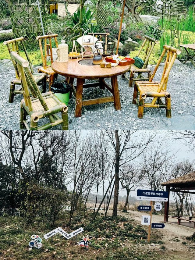 城市短逃離，成都溫江魯家灘濕地公園半日閒