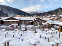 在雪鄉，聽見下雪的聲音