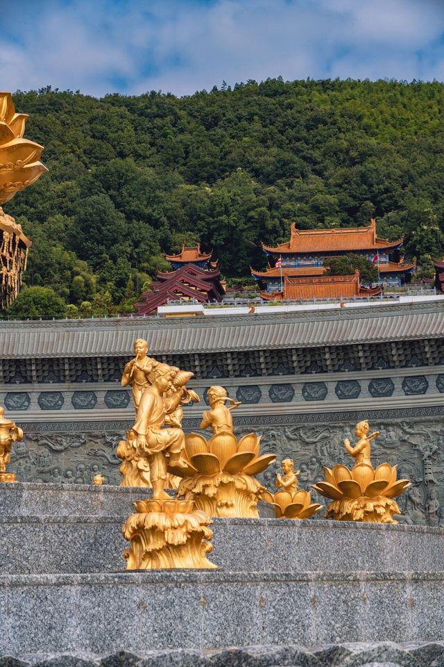 南京東廬山觀音寺山中坐看雲起時