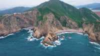 香港破邊洲，治癒系藍色海洋