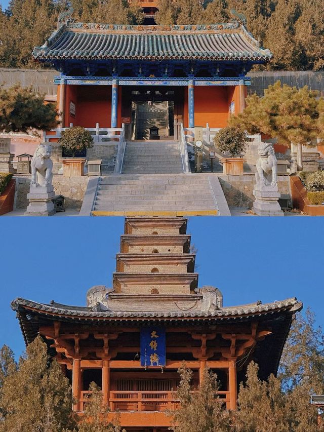 永濟普救寺|鶯鶯塔“普救蟾聲”世界奇塔
