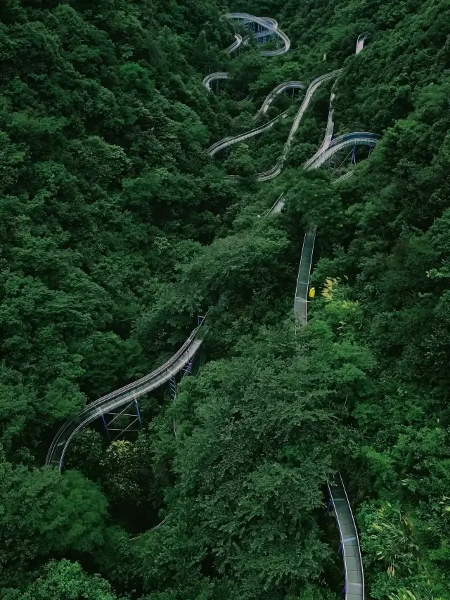 全球最長的高空玻璃漂流，太爽了