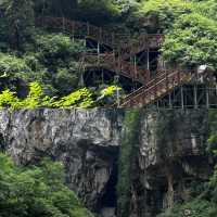 |探索喀斯特地貌地縫深處的織金大峽谷