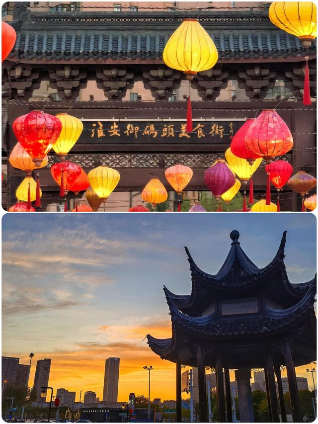 淮安里運河文化長廊：邂逅千年古韻與璀璨夜景