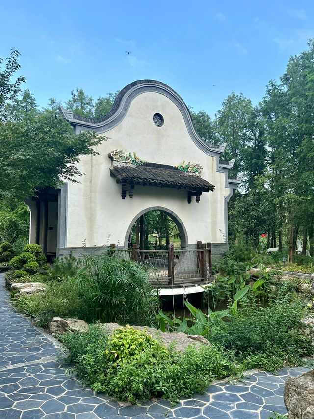 崇明周邊必到景點！西沙明珠湖景區！
