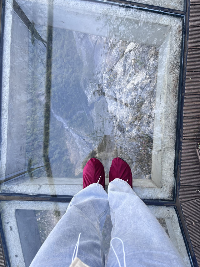 เที่ยว Tianmenshan 