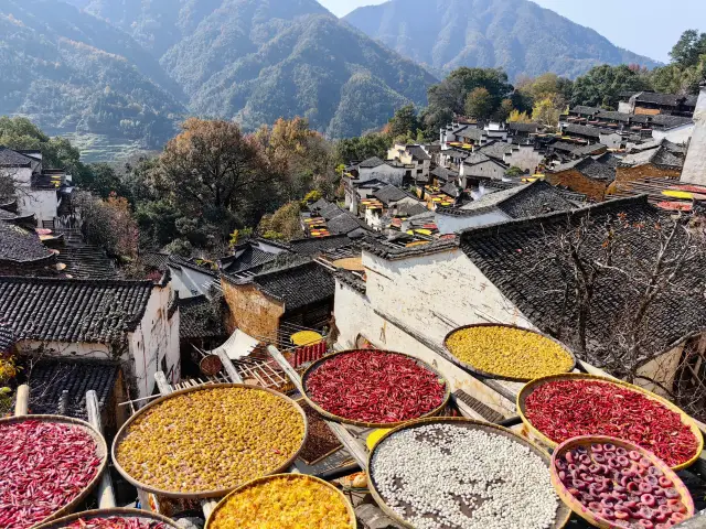 Visit Huangling for the Autumn Sun-drying Harvest! ~ Wuyuan in autumn is not to be missed! 