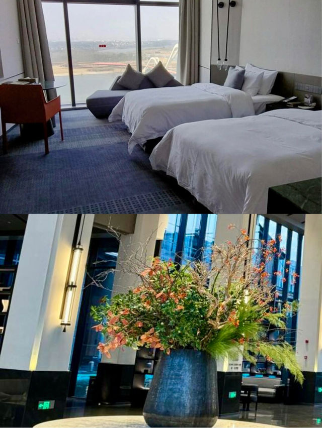 在（龍游天元度假酒店）和父母住了幾天，不想退房了