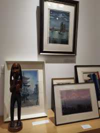 藏在陸家嘴商場裡的日本浮世繪版畫作品