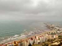 Views of Alicante from Santa Bárbara Castle: A Cloudy Summer Day 🌥️🏰