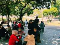 深圳南山區著名景點：中山公園，適合拍照打卡觀光旅遊。 