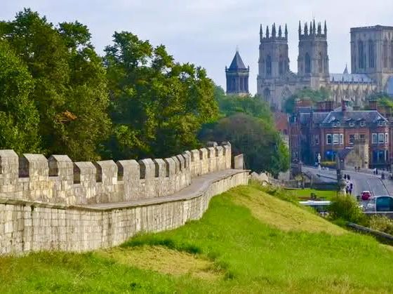 York City Walls: Medieval Vistas & Cathedral Spires