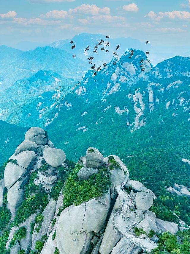 李白誠不欺我，比起黃山我更愛這座仙山