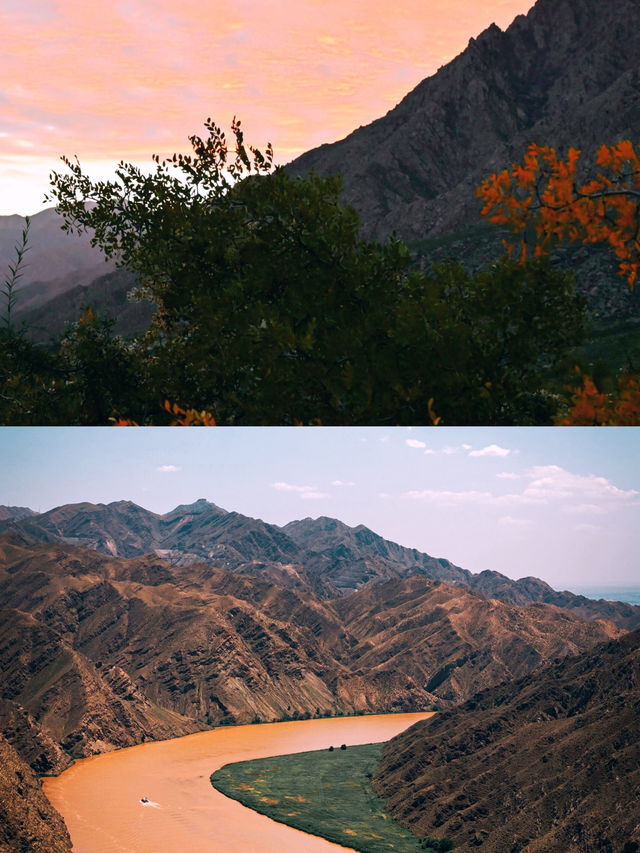 賀蘭山岩畫 山不見我我去見山