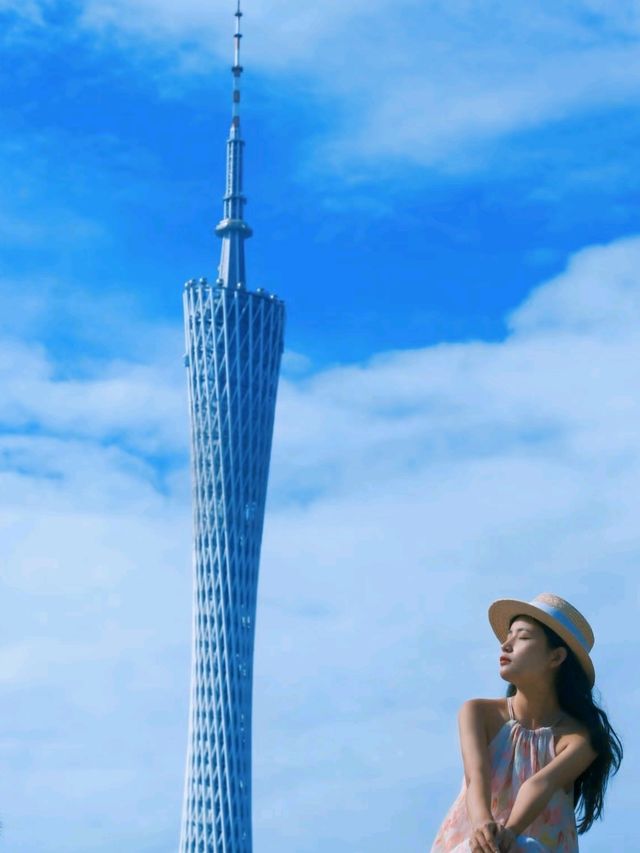 The best spot for photos at Canton Tower is actually here | With guide 📷🇨🇳
