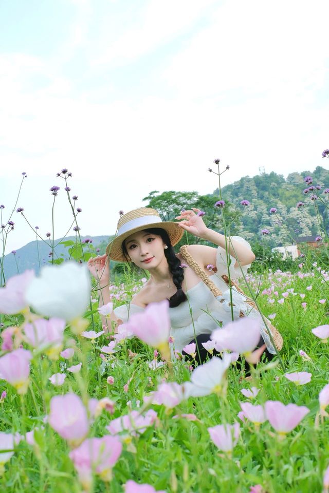 就喺平陽雲嶼灣！花海露營真係太開心啦！