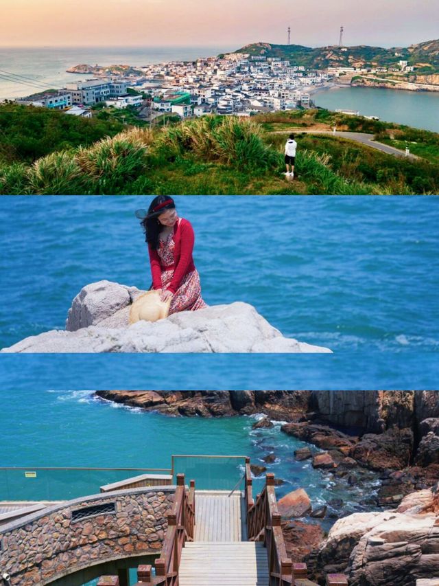 浙江花鳥島，藍白相間嘅童話小鎮