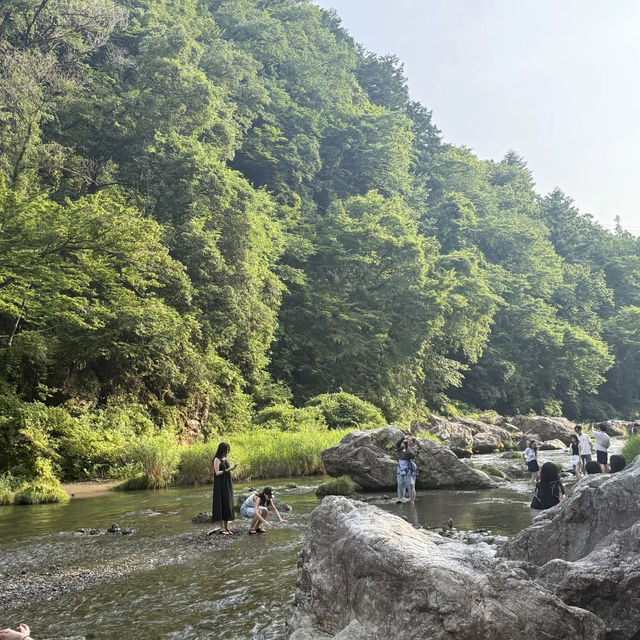 【東京避暑秘地！秋川溪谷玩水BBQ勁過吹冷氣！】