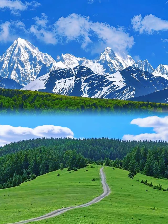 唔好淨係去冷嘎措啦！甲根壩嘅蟲草埡口，隱藏住同款貢嘎全景