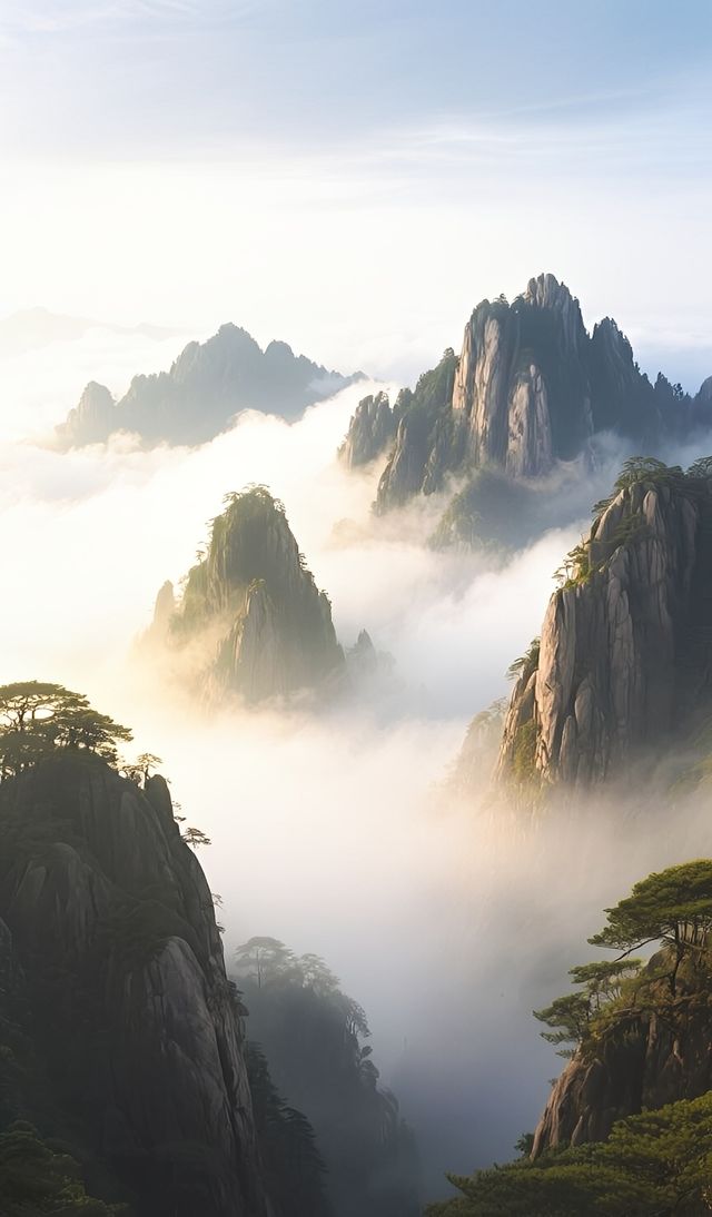 黃山必影日出靚位