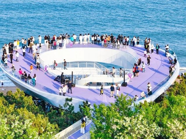 日照浪漫紫色如意橋打卡寶典 日照浪漫紫色如意橋打卡寶典