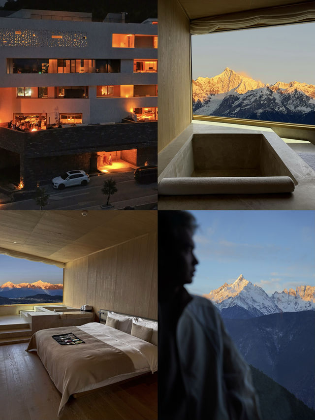 不是國外，這是梅里雪山的泊度酒店！！