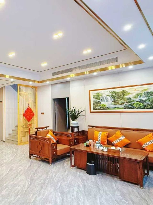 爸媽超愛！新中式獨棟別墅，私湯+庭院太舒心