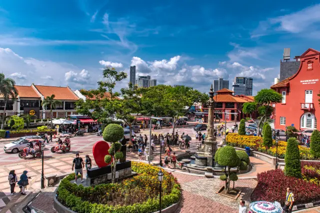 馬六甲葡萄牙廣場｜漫步歐洲風情小鎮