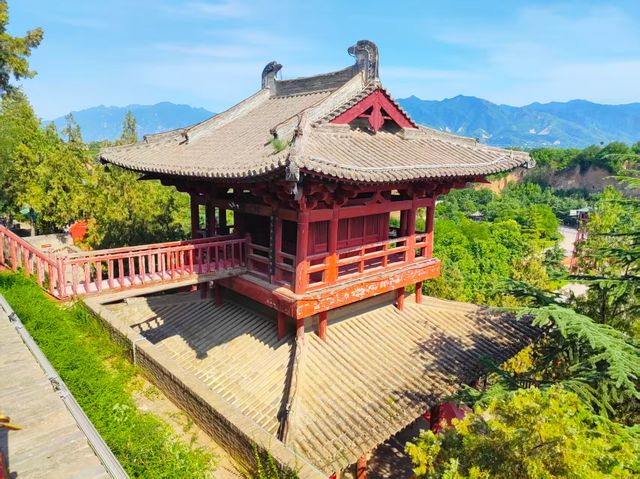 普救寺古塔——鶯鶯塔 普救寺古塔——鶯鶯塔