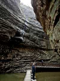 闖入億萬年前的天然畫廊河南龍潭大峽谷