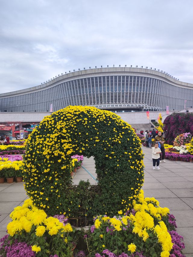 街區銀杏打卡地恩施州文化中心 街區銀杏打卡地恩施州文化中心