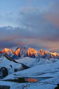 甲根壩|親測一條超chill路線追到貢嘎絕景 懶人福音!甲根壩+木雅措垭口日照金山攻略,這次親測