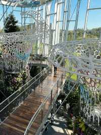 不愧是上海公園美到「未來感」拉滿