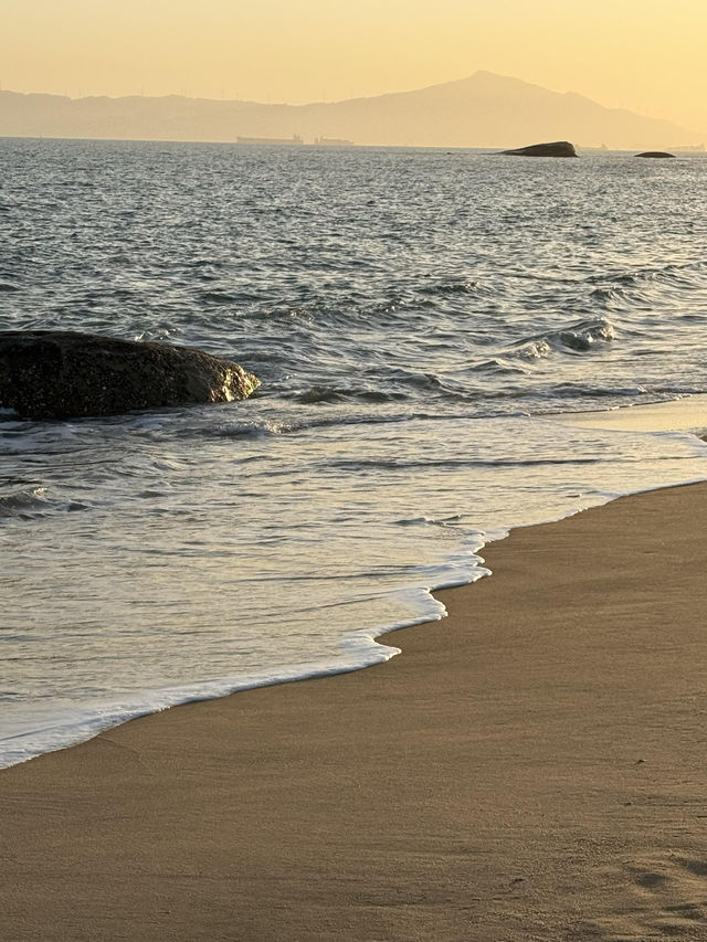 廈門黃厝海灘｜絕美海景日落打卡地