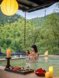 冬日治癒安吉預約制私湯泡完暖到骨子裡