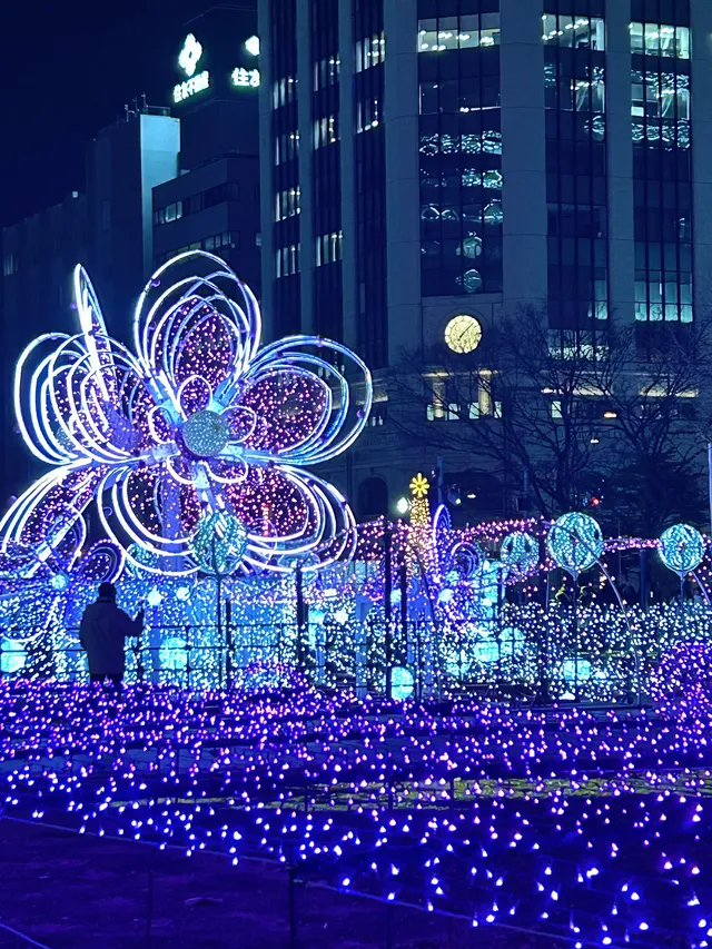 札幌｜白色燈光節