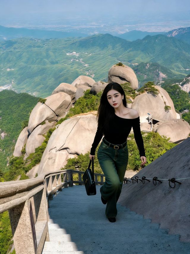 不想假期人擠人?直接衝安徽天柱山就對了! 不想假期人擠人?直接衝安徽天柱山就對了!