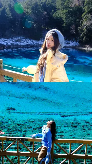 Jiuzhaigou really shines when the sun is out 🌞