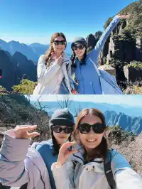 女大爬黃山 不住宿版路線