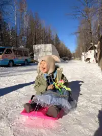 我宣佈長白山才是冬天親子遊的天花板