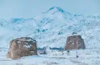 救命!雪後西夏陵是穿越千年的寂靜詩篇