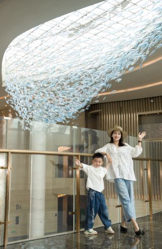子どもと一緒に厦門で海を見に行くなら、この海景の親子ホテルに泊まれば十分です