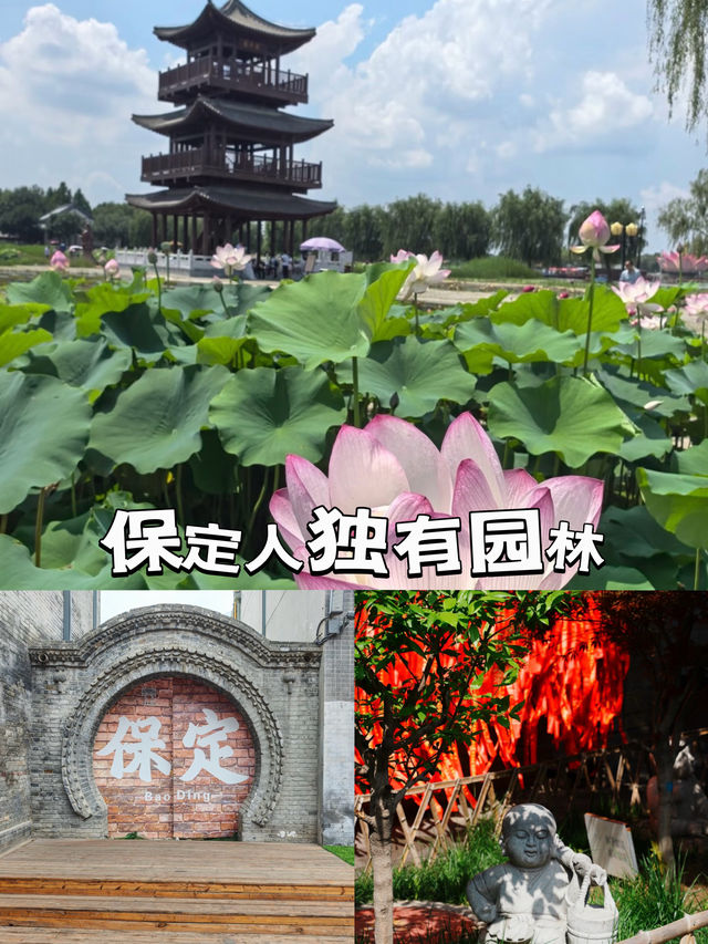 北方也有小江南—河北保定古蓮花池攻略,住宙斯