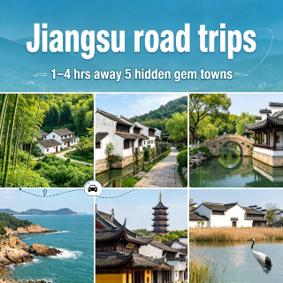 Weekend road trip escapes from Nanjing: 1–4h away! 5 small Jiangsu cities to cure all your burnout