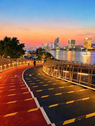 Cầu Dương Cảnh Cảng | La La Land Thượng Hải nhẹ nhàng về đêm