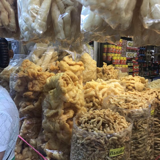 Special decorations and food for CNY in Bangkok