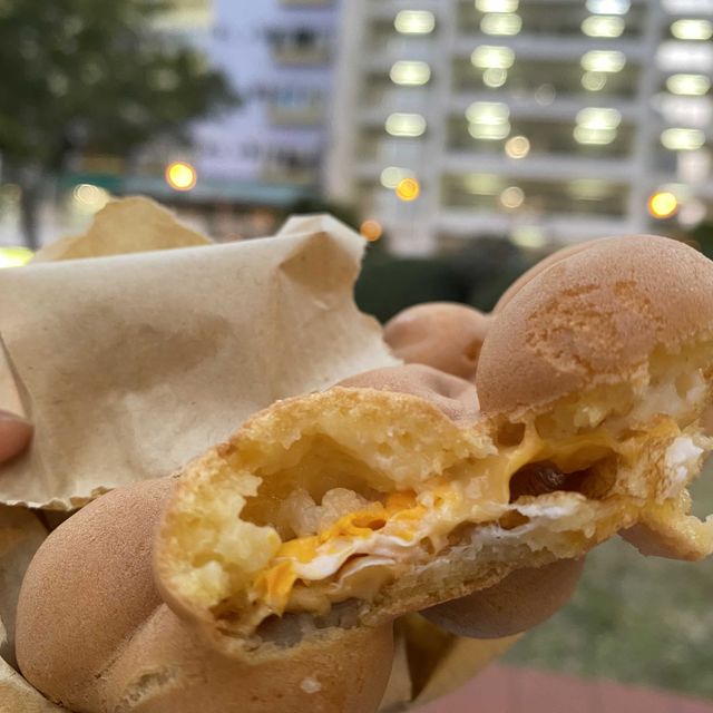 😍😍😍去朝聖 | 人氣創意｜豬柳蛋雞蛋仔 🤤🤤🤤