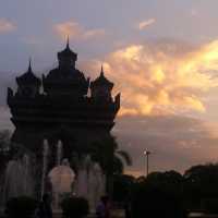 Vientiane’s Victory Gate…