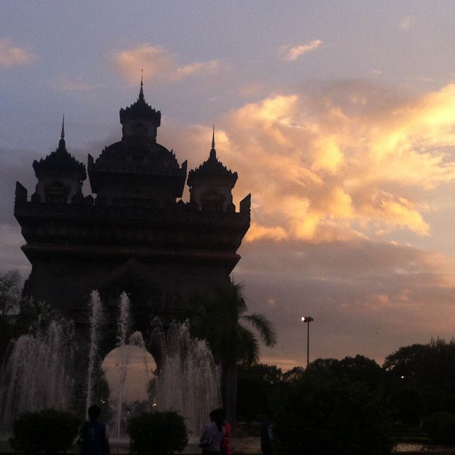 Vientiane’s Victory Gate…